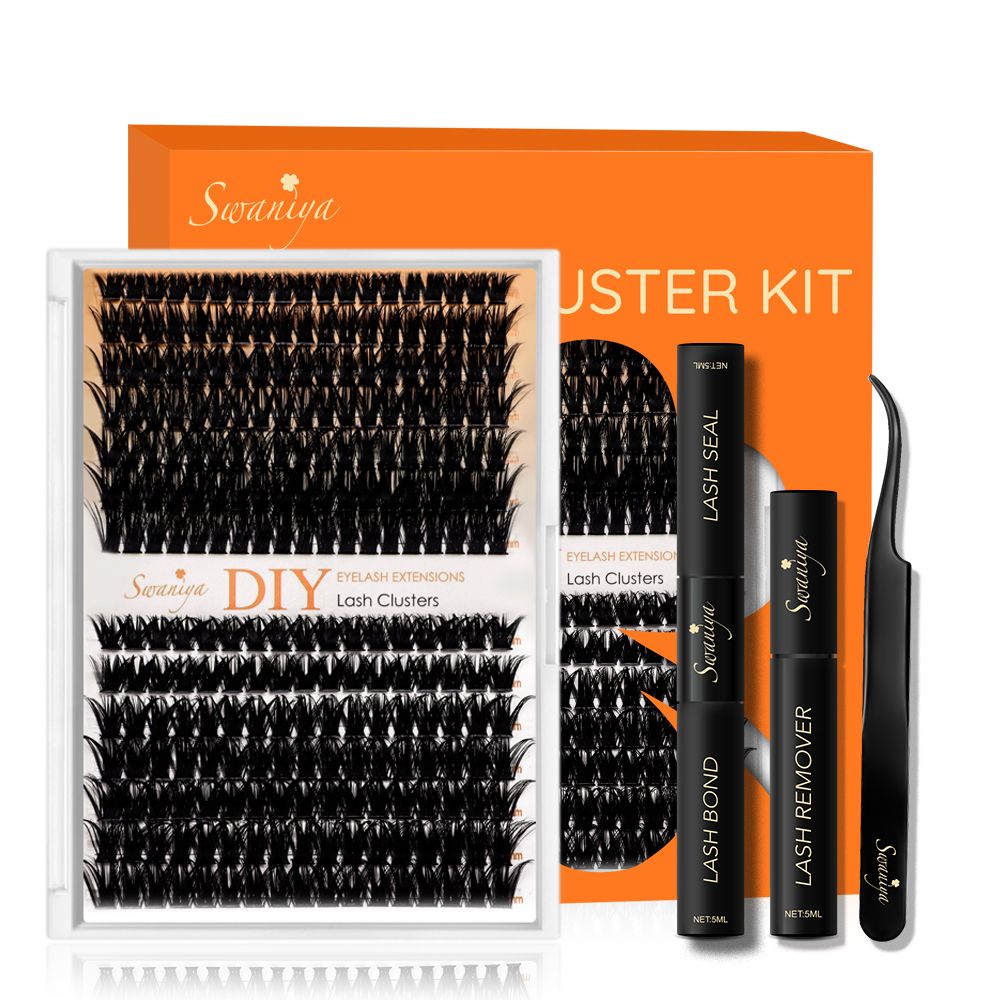 Kits de aglomerados de cílios diy